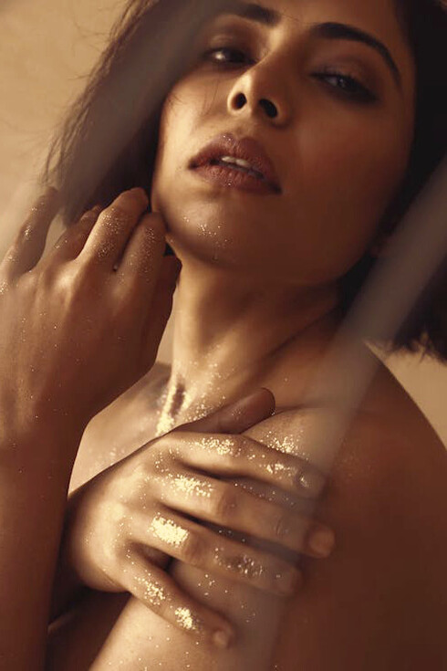 In this moment of self-soothing, she illustrates how the journey to pleasure is deeply intertwined with mental and emotional well-being