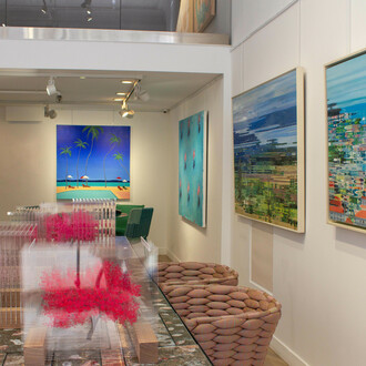 Various artists, The joy of being, exhibition view. Courtesy of Space Gallery