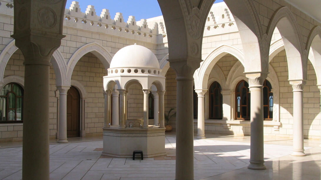 Jethro shrine and temple of Druze in Hittin, Northern Israel