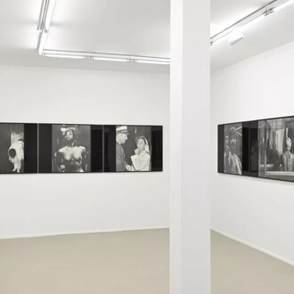 Nina Mae Fowler, Celluloid studio, exhibition view. Courtesy of Suzanne Tarasieve