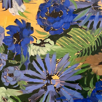 Anna Kincaide, Its a jungle (detail). Courtesy of JoAnne Artman Gallery