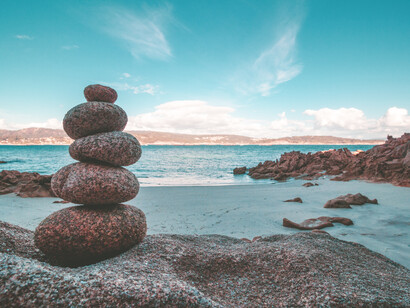 We can see the bigger picture by calming our ongoing mental race