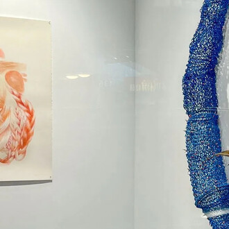 Susana Guerrero, The female's open body (el cuerpo abierto de la hembra), exhibition view. Courtesy of 532 Gallery Thomas Jaeckel