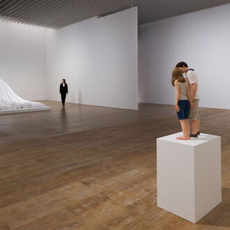 Ron Mueck, exhibition view. Courtesy of Mori Art Museum