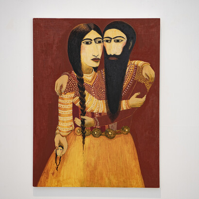 Samira Abbassy, Lovers, 2014. Courtesy of Samira Abbassy and Advocartsy Gallery