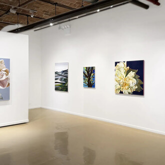 Carin Gerard and Rebecca Stenn, Carin/Rebecca, exhibition view. Courtesy of Gallery Henoch