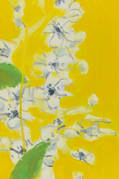 Alex Katz, Study for spring 14, 2023. Courtesy of Timothy Taylor Gallery