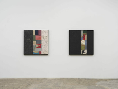 Samuel Levi Jones, abstraction of truth, exhibition view. Courtesy of Vielmetter