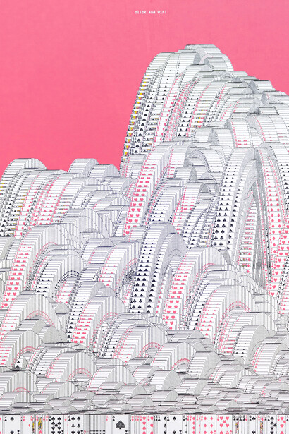 Quan Wenfei, Click and win! Pink, 2024. Courtesy of Eli Klein Gallery
