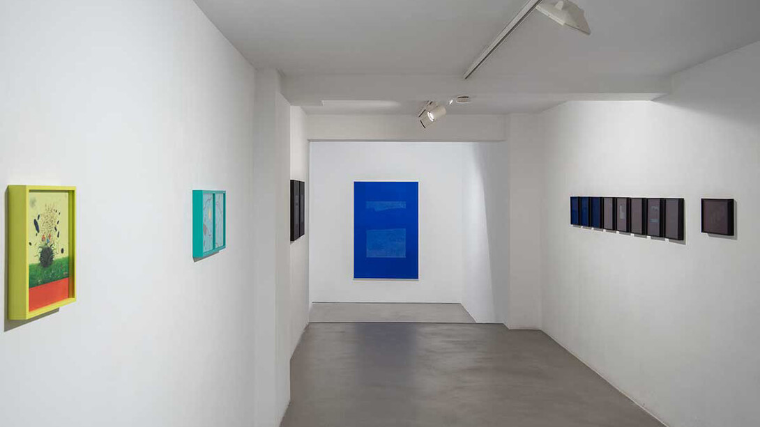 Various artists, With views to the garden, exhibition view. Courtesy of Sabrina Amrani Gallery