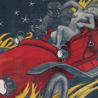 Akseli Gallen-Kallela, Bil-Bol (detail), 1907. Courtesy of Gallen-Kallela Museum