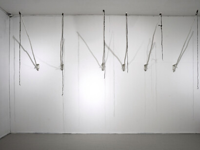 Aleksas Andriuškevičius, Route 66, exhibition view. Courtesy of Meno Parkas Gallery