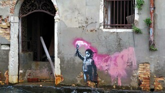 Banksy, Venezia, 2019, Italia