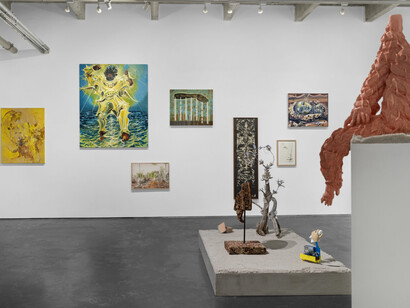 Various artists, Alien, exhibition view. Courtesy of David Castillo Gallery