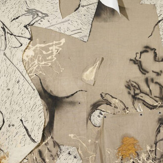 Oliver Lee Jackson, Tapestry no. 1 (detail). Courtesy of Rena Bransten Gallery