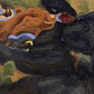 Tonia Nneji, Afternoon (detail), 2025. Courtesy of Rele Gallery