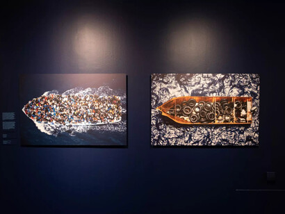 Massimo Sestini, Zenith of photography, exhibition view. Courtesy of Fondazione Brescia Musei