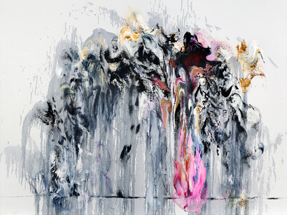 Maggi Hambling, Wall of water VIII, 2011. Courtesy of Sainsbury Centre