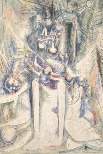 Wifredo Lam, Hermès trismégiste. Cortesía de Gary Nader Gallery