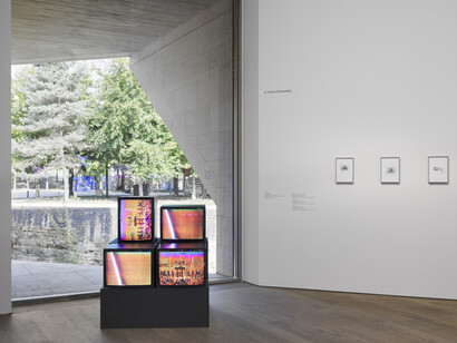 Various artists, Radical software. Women, art and computing 1960-1991, exhibition view. Courtesy of Mudam Luxembourg