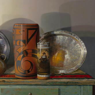 William Shepherd, In bedroom (detail), n.d. Courtesy of LewAllen Galleries