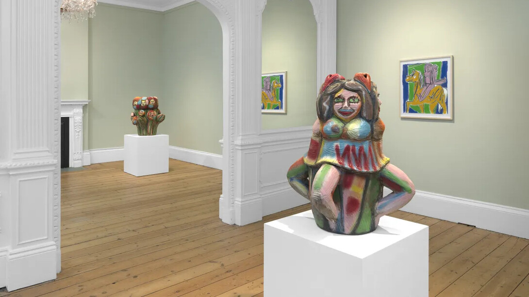 Ruby Neri, Chorus, exhibition view. Courtesy of Galleria Massimo De Carlo