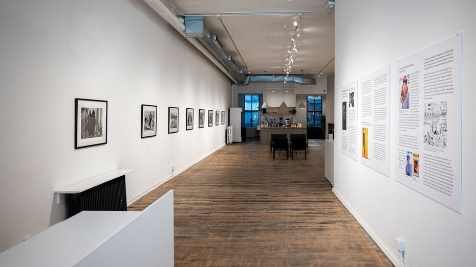 Peter Knapp, North, south, east, west, exhibition view. Courtesy of NowHere Gallery