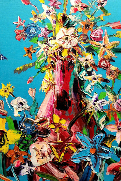 Seok-Young Kim, Phoenix Mint. Courtesy of Kate Oh Gallery