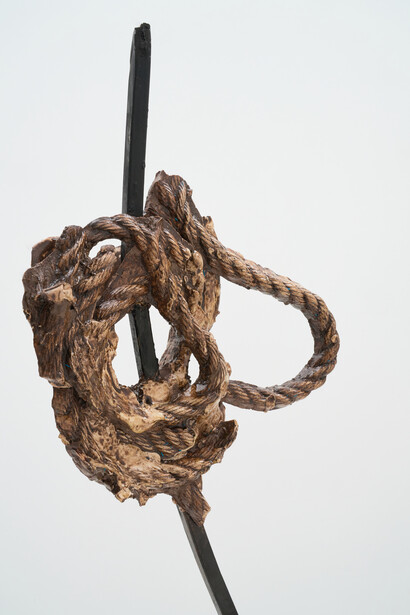 Marie Lorenz, Drift tilt, exhibition view, detail. Courtesy of Jack Hanley Gallery
