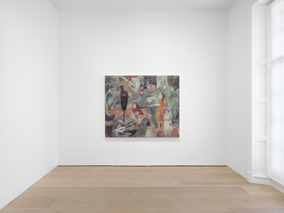 Sosa Joseph, Pennungal: lives of women and girls, exhibition view. Courtesy of David Zwirner Gallery