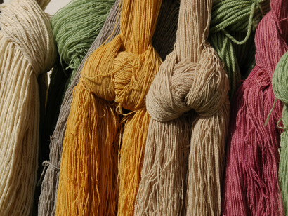 Gomitoli di lana colorata