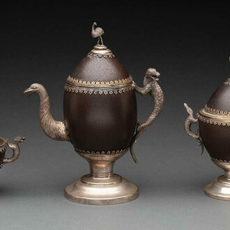 Variations on the classical, piece in exhibition. Courtesy of the National Museum of Australia