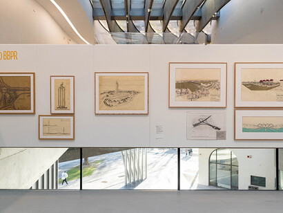 Various artists, Italia in movimento. Autostrade e futuro, exhibition view. Courtesy of Maxxi