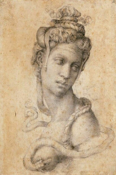 Cleopatra, Michelangelo, Casa Buonarroti, Firenze