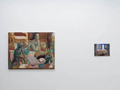 Elizabeth Malaska, Chimeras, exhibition view. Courtesy of Wilding Cran Gallery