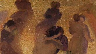 "Vals", óleo sobre lienzo, Félix Vallotton, 1893