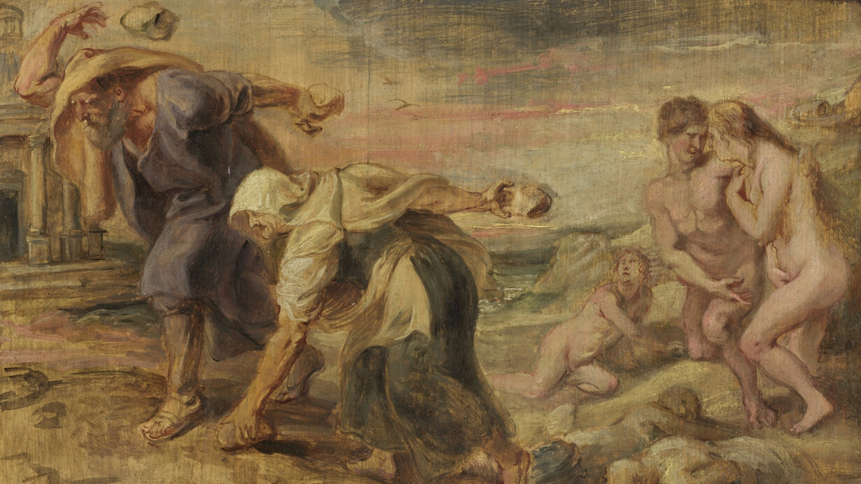 Peter Paul Rubens, Deucalion and Pyrrha, 1636 - 1637