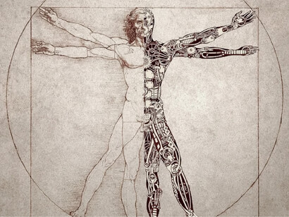 Transhumanisme. Le corps humain est un bon début, mais il est possible de l'améliorer, le moderniser et le transcender : l'évolution biologique par la sélection naturelle est peut-être terminée, mais l'évolution technologique ne fait que s'accélérer