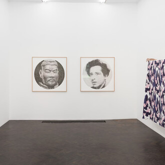 Evariste Richer, It's gonna rain, exhibition view. Courtesy of Meessen