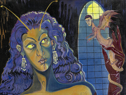 Neïla Czermak Ichti, Je suis seule et toujours seule (unless ?), 2021. Courtesy of Museum of the Institut du monde arabe