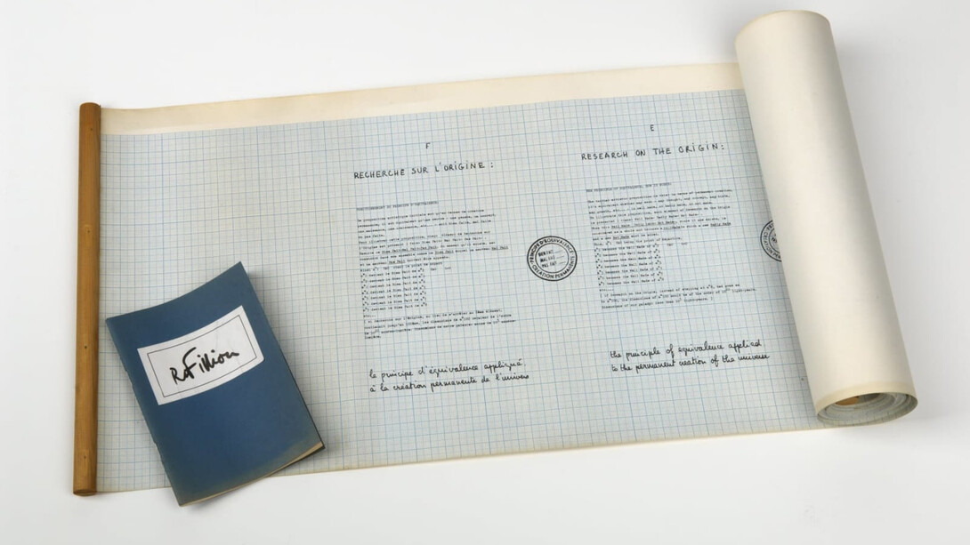 Robert Filliou. Recherche sur l'origine, 1973-74. Courtesy of ADN Galería