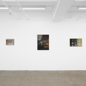 Calli Ryan, Across the way, exhibition view. Courtesy of Monya Rowe Gallery
