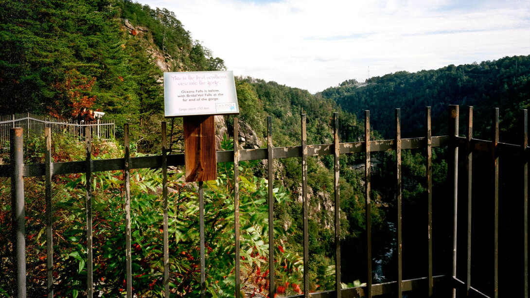 Caitlin Peterson, Tallulah Gorge 01, 2013. Courtesy of Georgia Museum of Art