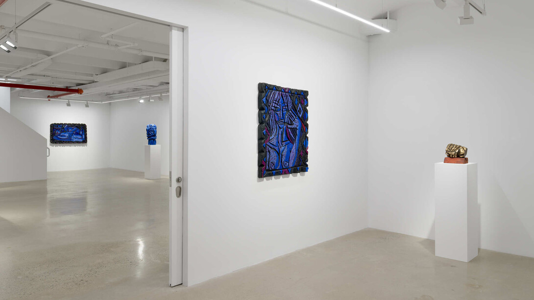 Ryan Schneider, Nocturner, exhibition view. Courtesy of Almine Rech Gallery