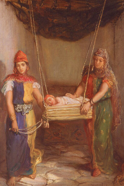 Scene in the Jewish Quarter of Constantine
by Théodore Chassériau French, 1851