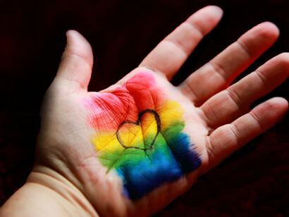 Rainbow letters represent the diversity of the LGBTQIA+ community; not every asexual counts themselves as aromantic
