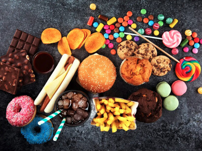 Fast-food American diet