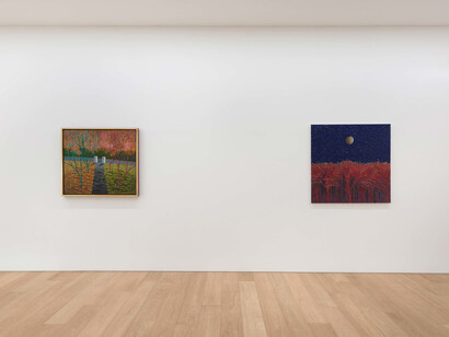 Various artists, Sublime simulacra, exhibition view. Courtesy of Lehmann Maupin