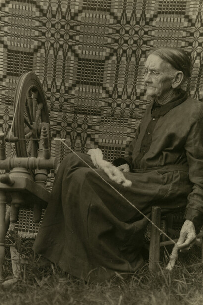 Doris Ulmann (American, 1882–1934)
Aunt Lou Kitchen, Shootin’ Creek, North Carolina, ca. 1933, Posthumous gelatin silver print, printed by Samuel Lifshey, ca. 1934–37
8 x 6 inches. Berea College Art Collection, Bequest of Doris Ulmann, Accession