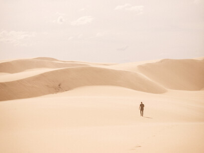 Fra le dune dell'Egitto